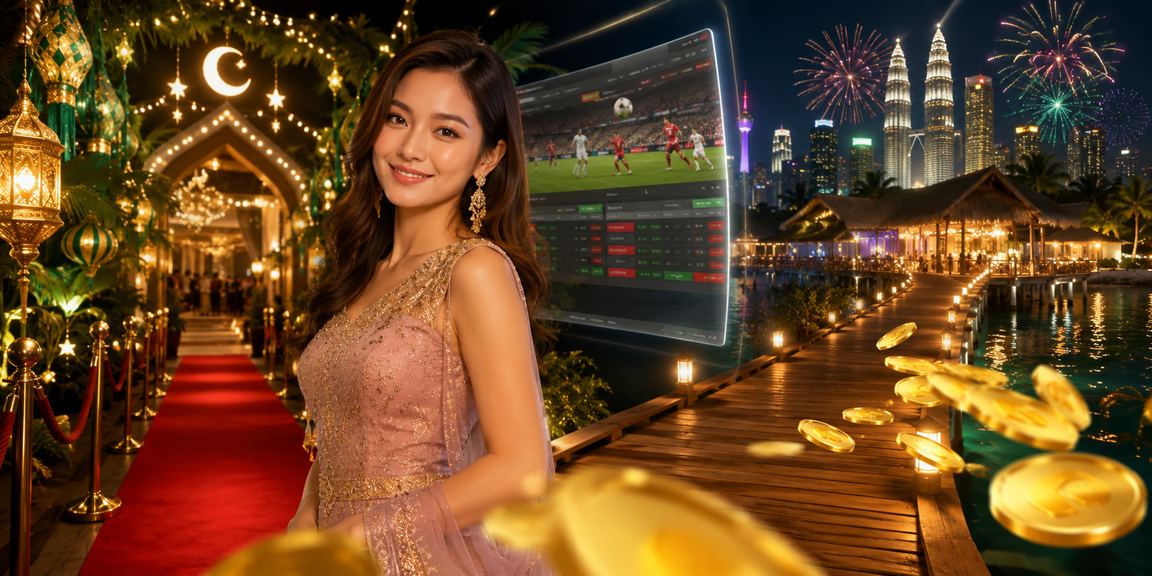 Aktiviti pertaruhan Hari Raya di Petaling Jaya gaya tempatan